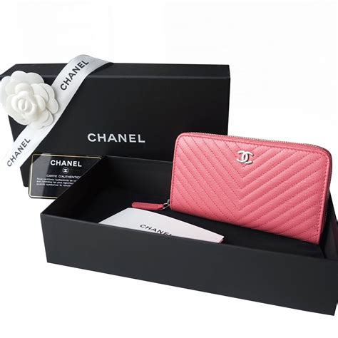 chanel wallet pink interior|Chanel wallet online store.